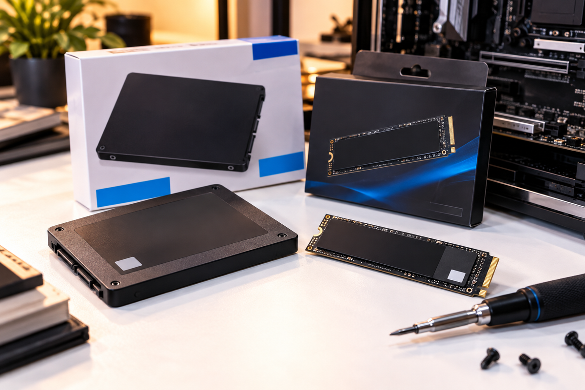 SSD storage products and M.2 NVMe drive for an India SSD buying guide