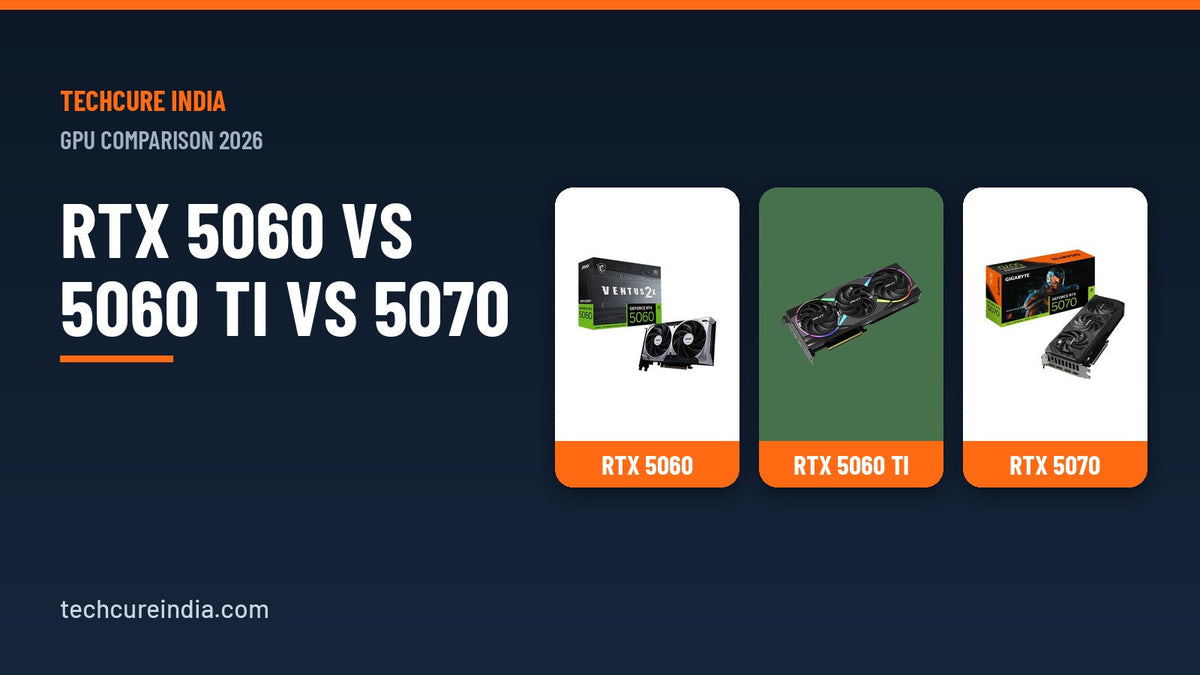 RTX 5060, RTX 5060 Ti and RTX 5070 graphics cards