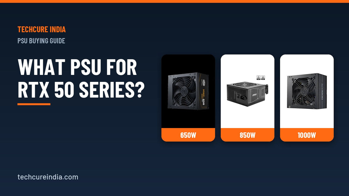 Power supplies for RTX 50 series graphics cards