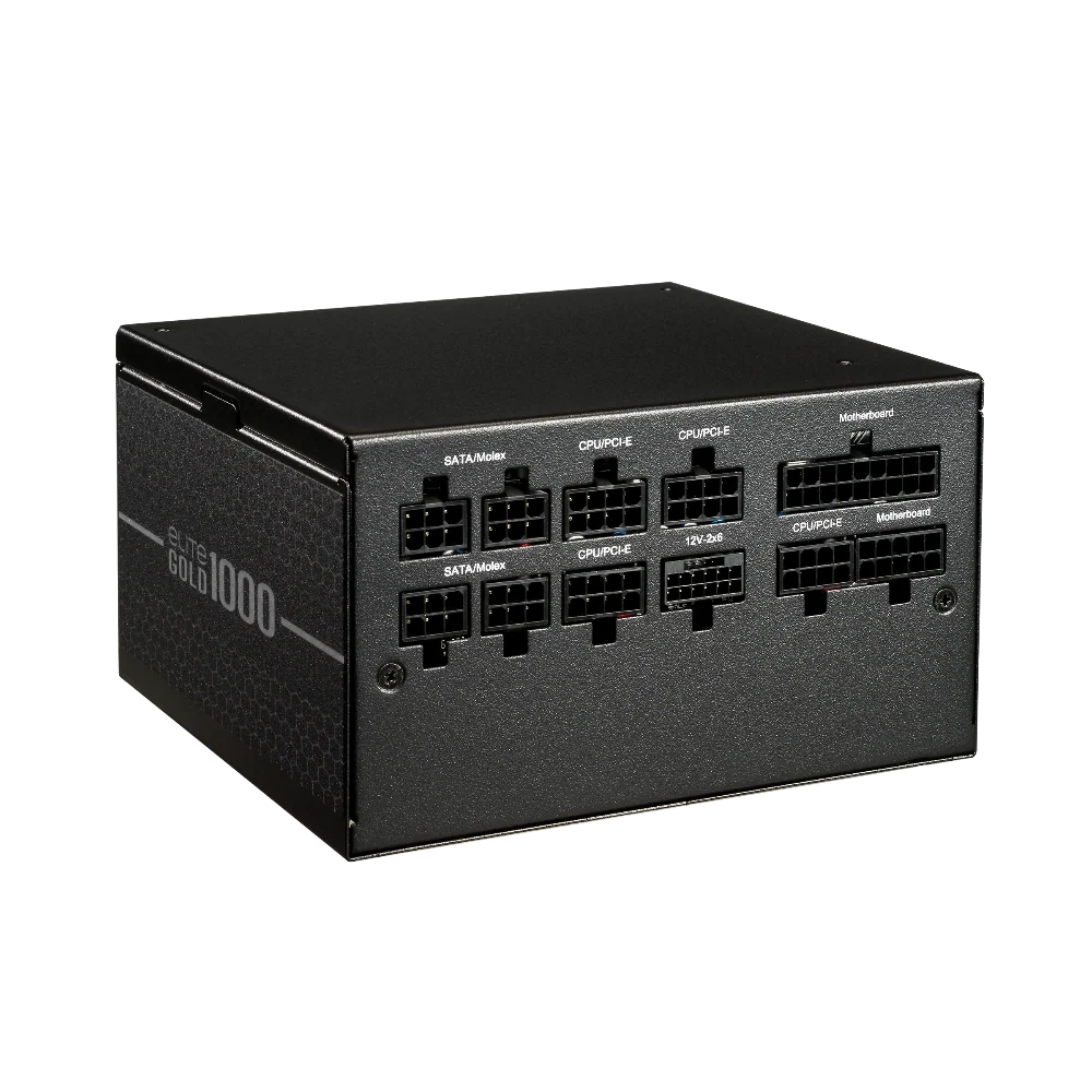 COOLER MASTER Elite 1000W 80+ Gold ATX 3.1 Fully Modular Power Supply ( 1000W ) – TechCure India
