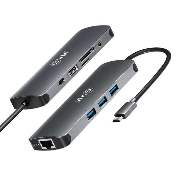 EVM 9 IN 1 Multiport Docking Station – TechCure India