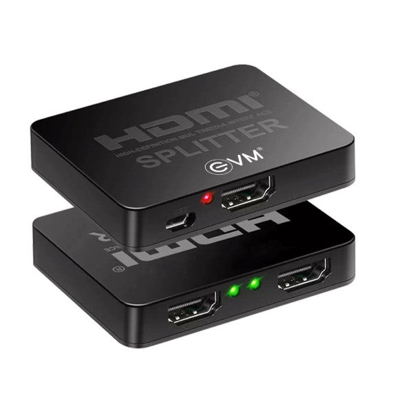 EVM Hdmi Splitter 1x2 2 Output & 1 Input – TechCure India