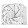 DEEPCOOL FD12 Non-RGB Cabinet Fans ( White ) ( Triple Pack )