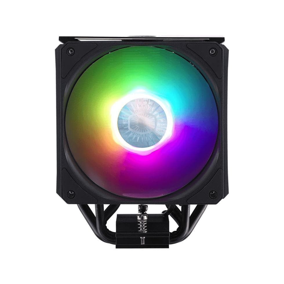 COOLER MASTER MA612 Stealth ARGB Single Tower CPU Air Cooler (Black)
