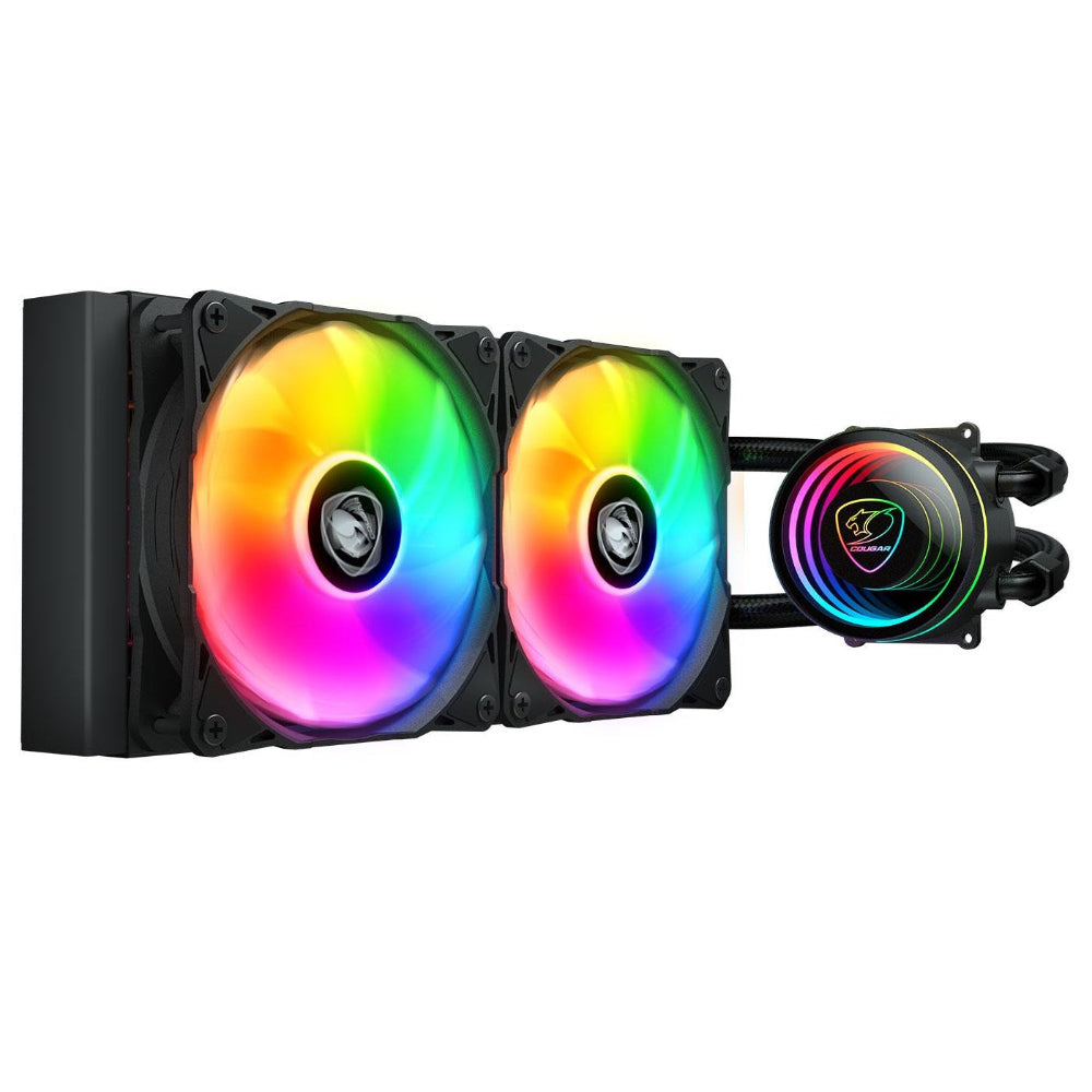 COUGAR Poseiden Elite ARGB 240mm CPU Liquid Cooler ( Black ) – TechCure India