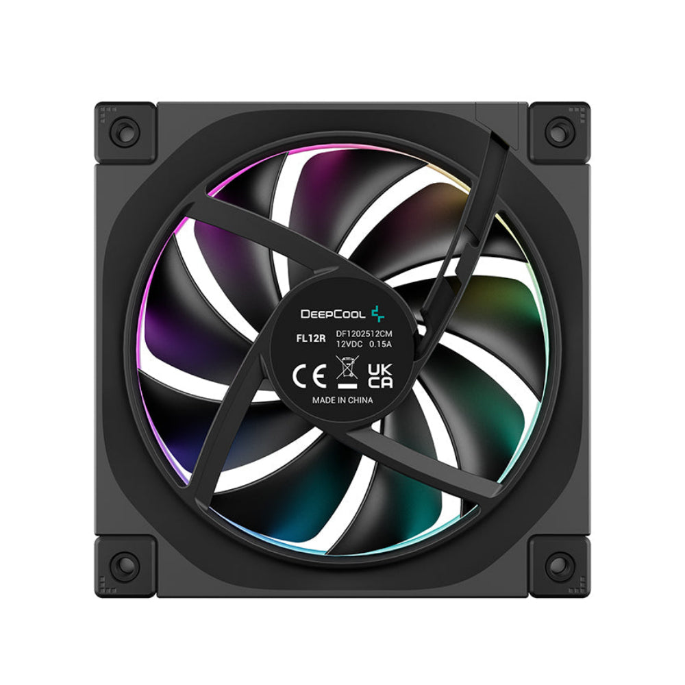 DEEPCOOL FL12R 3 in 1 ARGB Cabinet Fan ( Black ) ( Triple Pack ) - 2