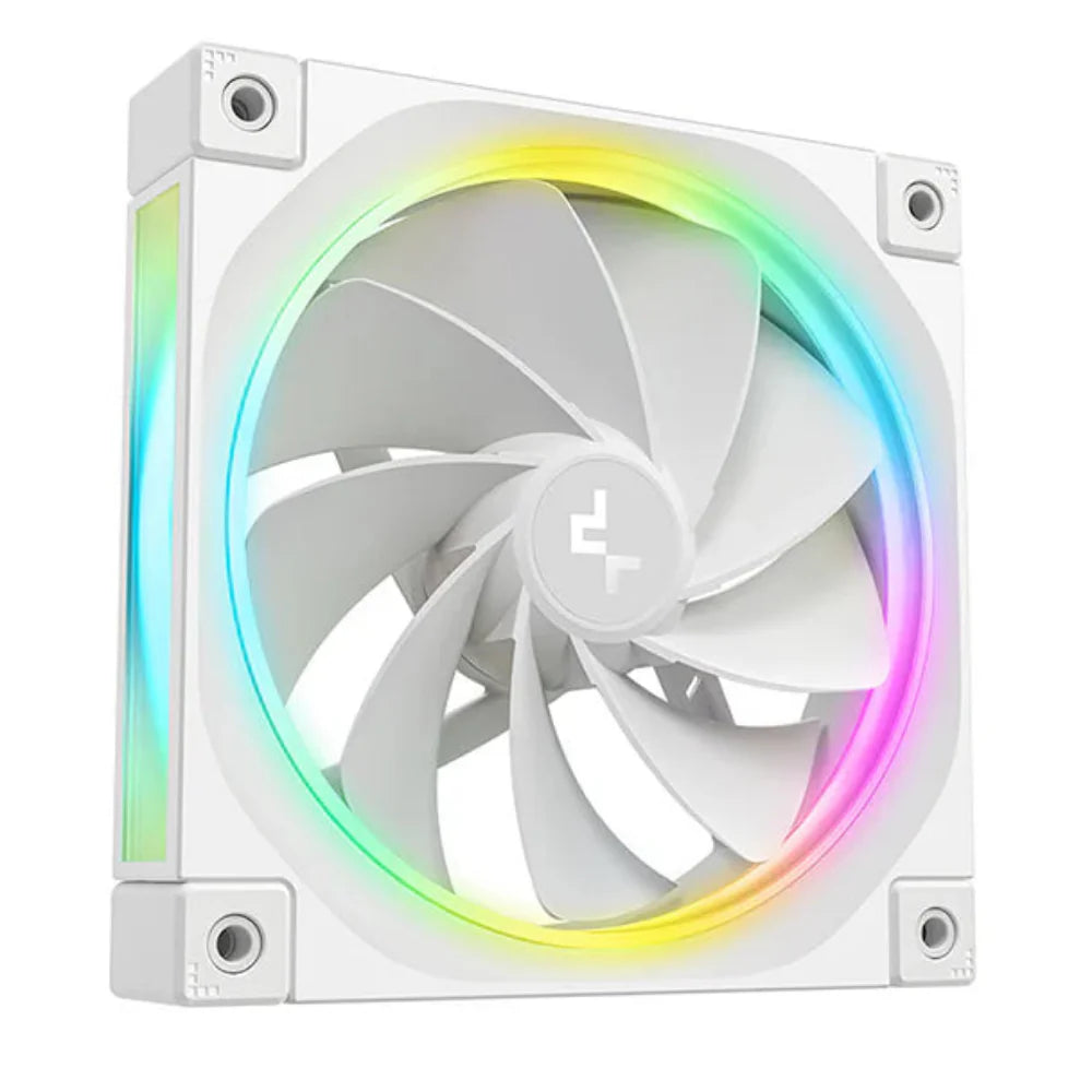 DEEPCOOL FL12R 3 in 1 ARGB Cabinet Fan ( White ) ( Triple Pack ) - 2