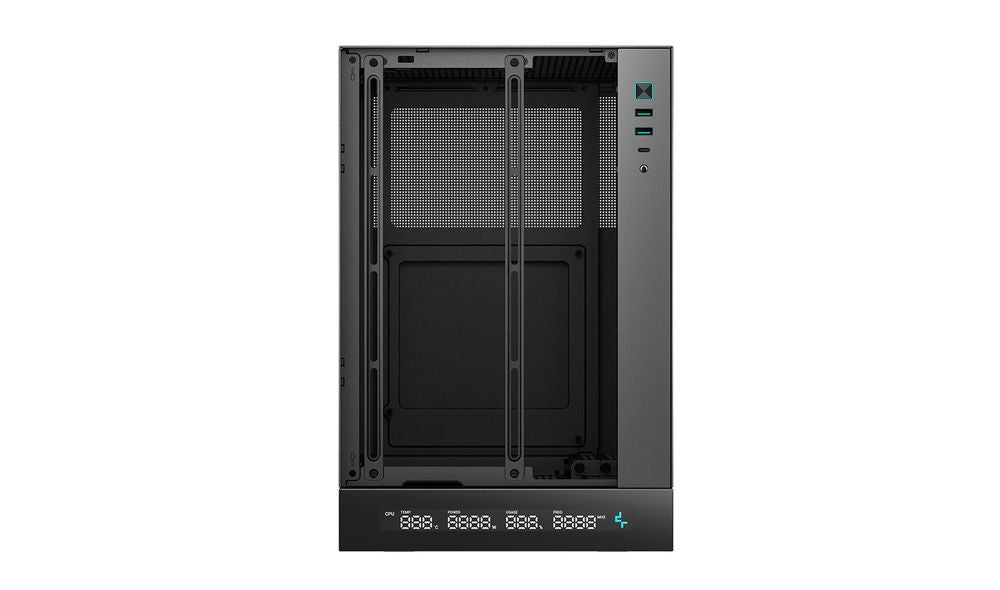 DEEPCOOL CH170 Digital M-ITX Mini Tower Cabinet ( Black ) - 6