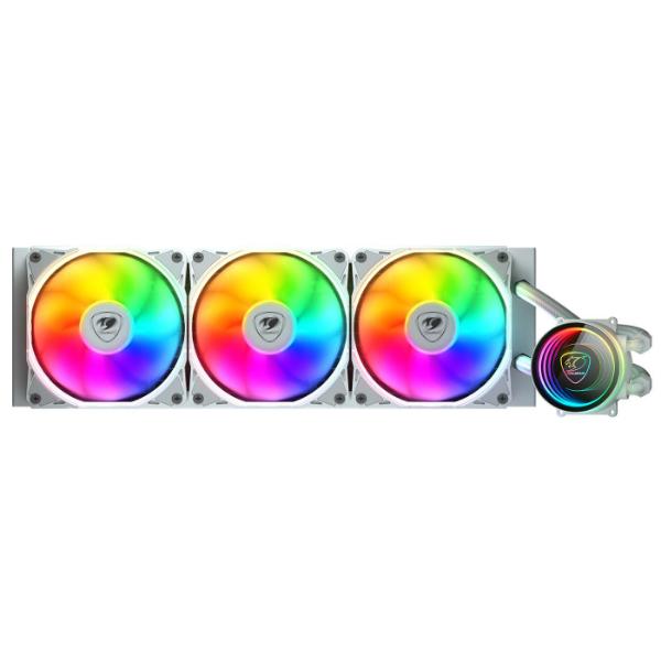 Cougar Poseidon Elite ARGB 360 Liquid Cooler - White – TechCure India
