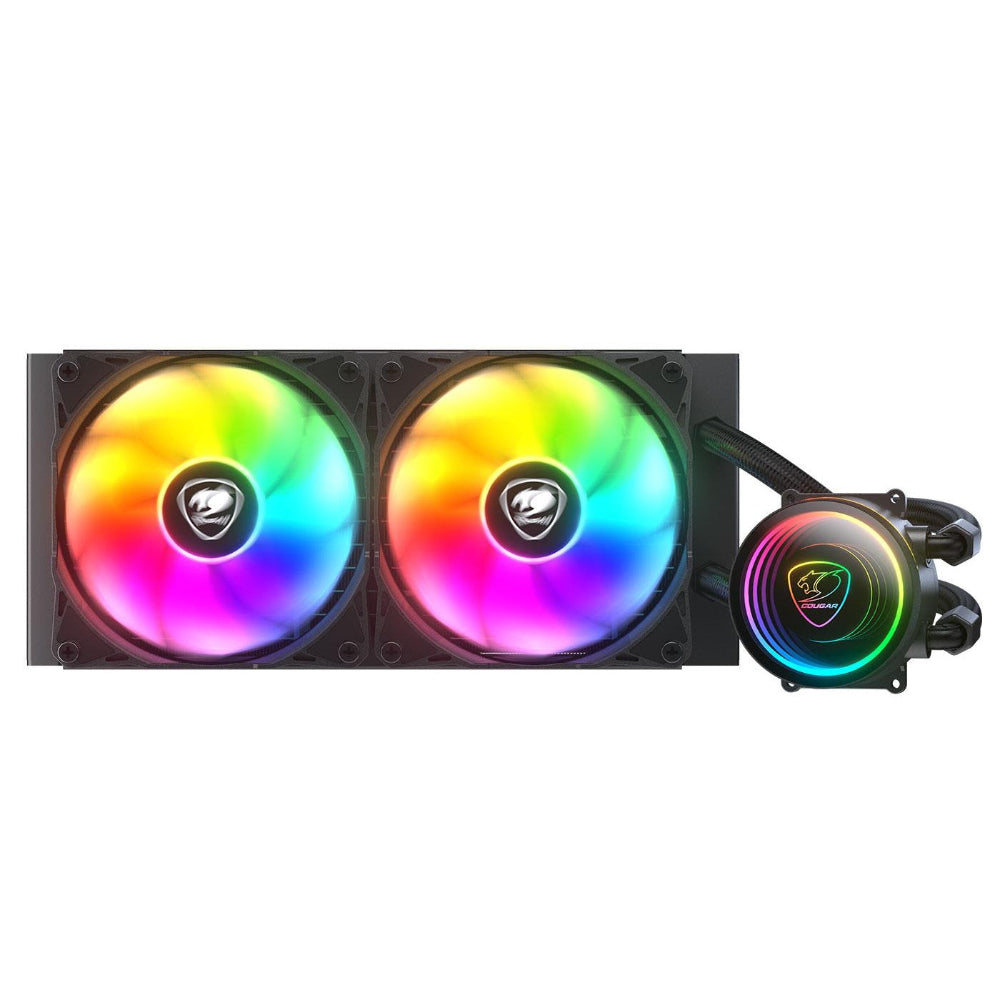 COUGAR Poseiden Elite ARGB 240mm CPU Liquid Cooler ( Black ) – TechCure India