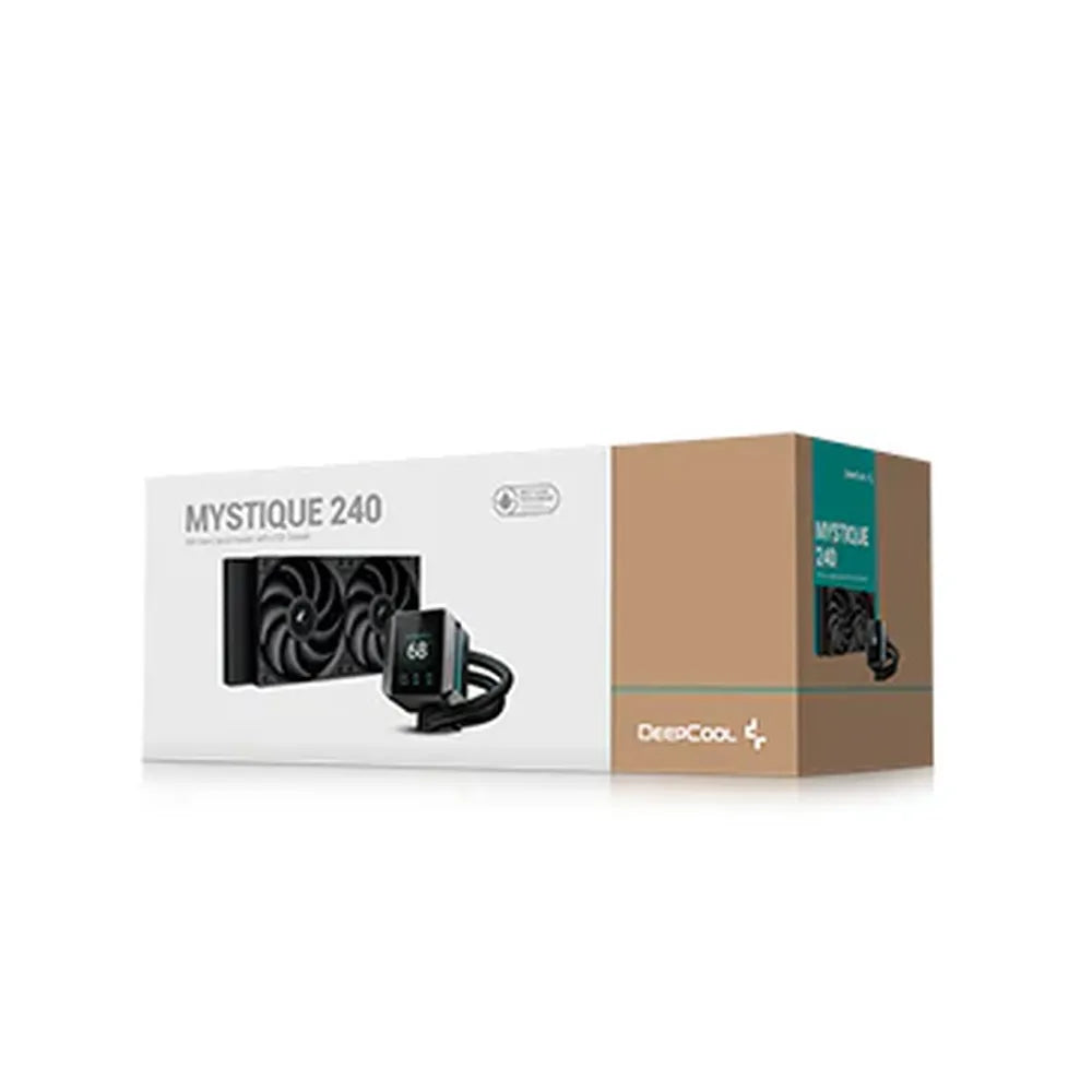 DEEPCOOL MYSTIQUE 240 Liquid Cooler (Black) - 5