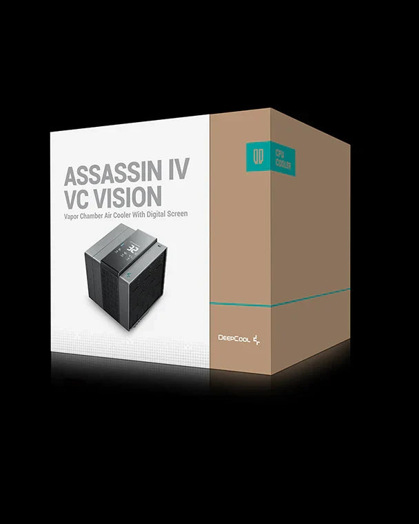DEEPCOOL ASSASSIN IV VC VISION AIR COOLER (R-ASN4-BKNVMD-G) – TechCure India