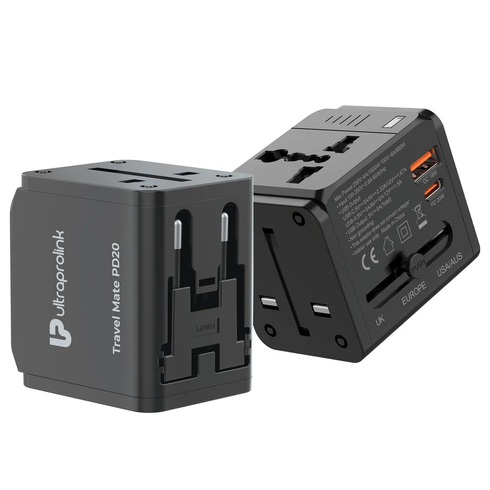 Ultra Prolink World Travel Adaptor PD20W UM1189 – TechCure India