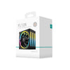 DEEPCOOL FL12R 3 in 1 ARGB Cabinet Fan ( Black ) ( Triple Pack ) - 3