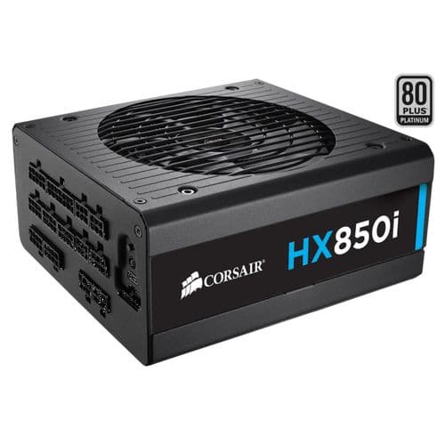CORSAIR HX850i 850W 80 + Platinum Fully Modular ATX 2.0 Power Supply - 3