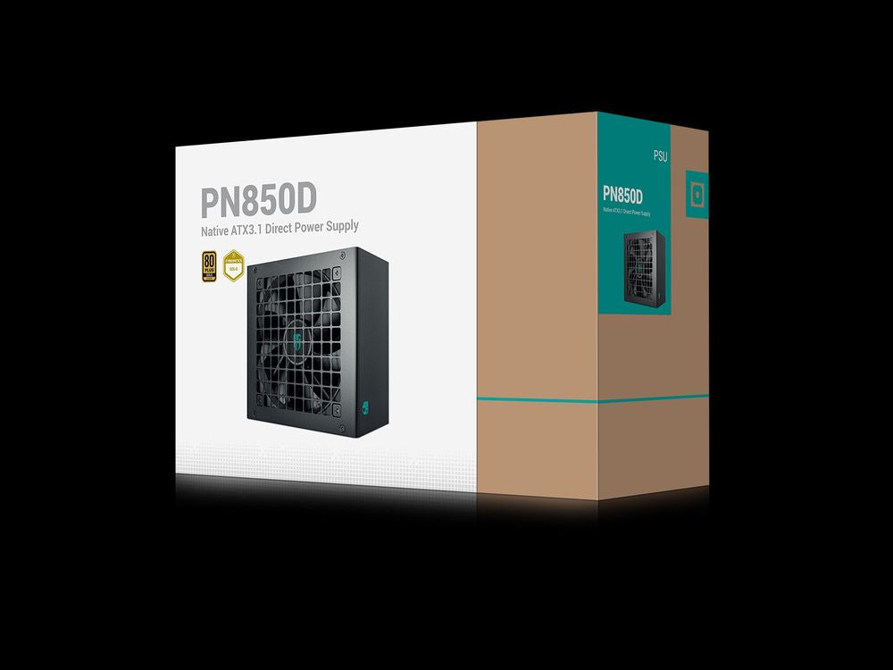 DEEPCOOL Gamer Storm PN850D 850W 80+ Gold Non Modular ATX 3.1 Power Supply - 4