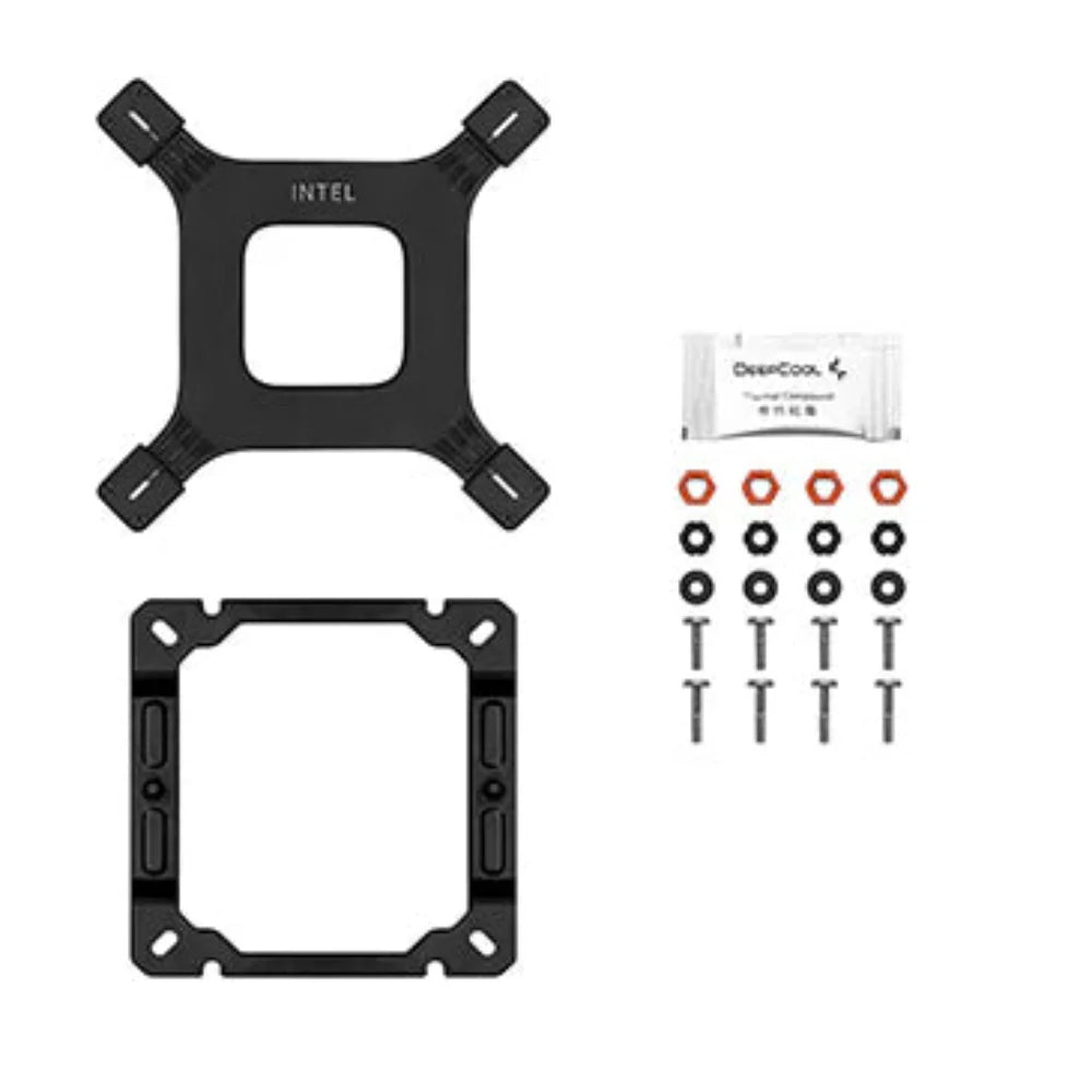 DEEPCOOL AG400 BK Single Tower ARGB 120mm CPU Air Cooler (Black) - 2