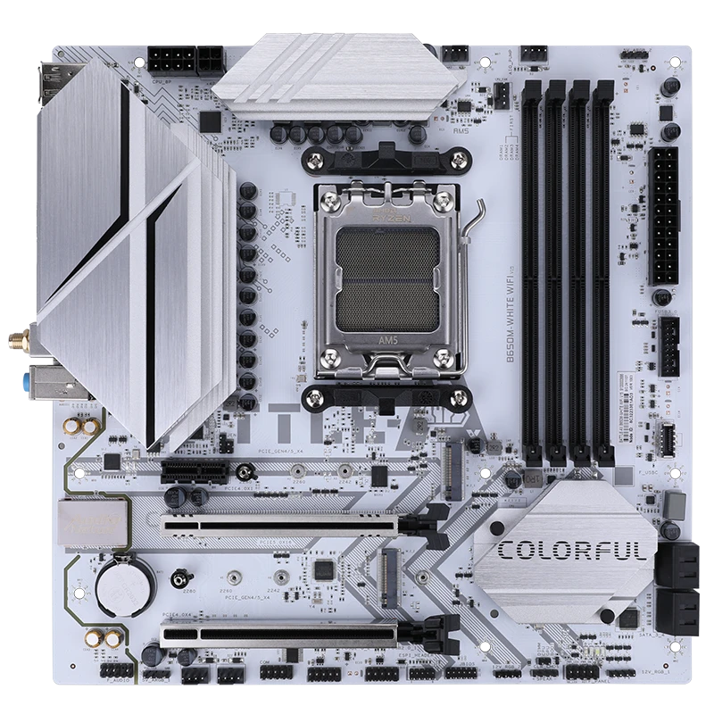 Colorful BATTLE-AX B650M-PLUS WIFI V15 (White) – TechCure India