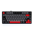 Cybeart X75 Rhino TKL CNC Aluminum Wireless RGB Mechanical Keyboard (Signature Edition- Black/Red/Gray) – TechCure India