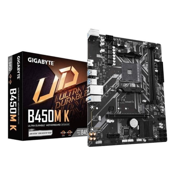 Gigabyte B450M K (rev. 2.0) (Socket AM4/B450/DDR4/Micro ATX) Motherboard – TechCure India
