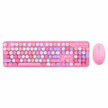 AULA AC306 Wireless Gaming Keyboard ( Pink ) – TechCure India