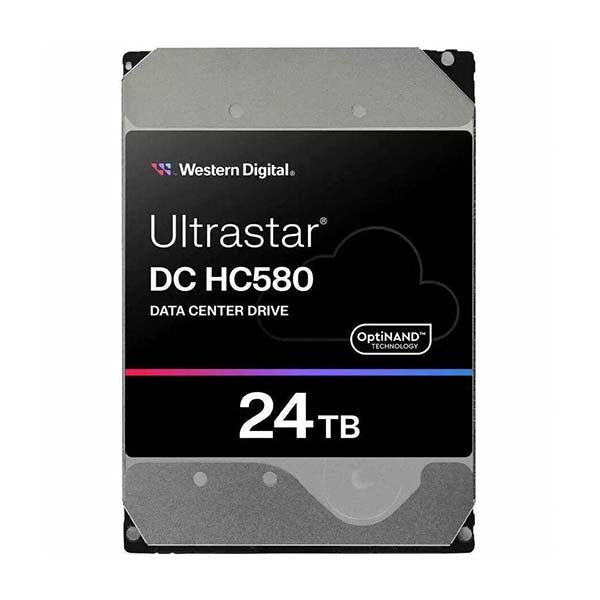 Western Digital Ultrastar DC HC580 24TB 3.5 inch Data Center SATA Hard Drive – TechCure India