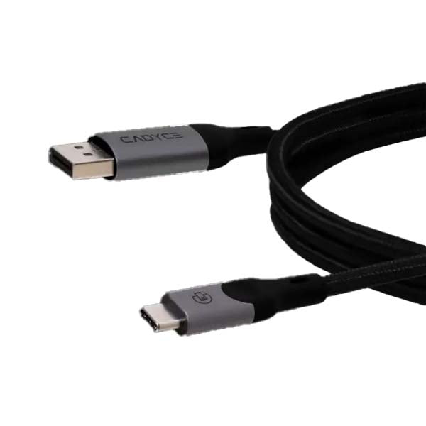 Cadyce CA-CDPC USB-C to DisplayPort CABLE (5K Support) 1.5M Black – TechCure India