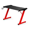 GAMDIAS Daedalus E2 Gaming Desk (Black-Red)