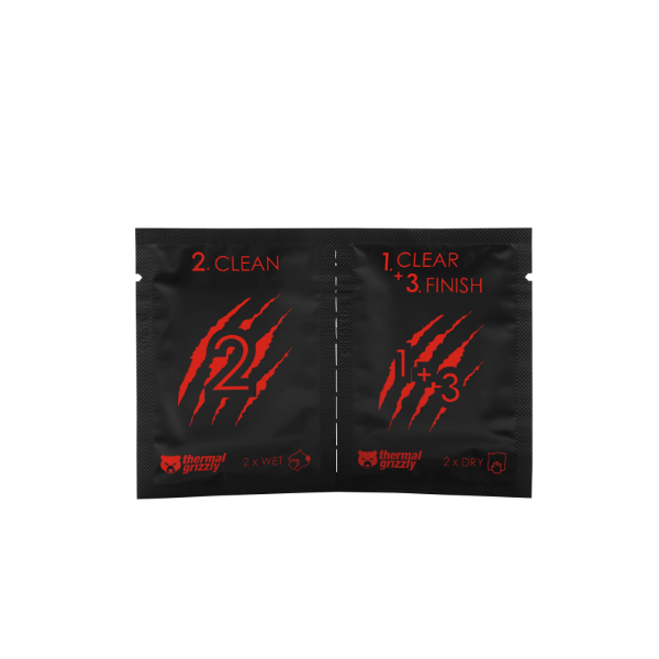 Thermal Grizzly TG Cleaning Wipes – TechCure India
