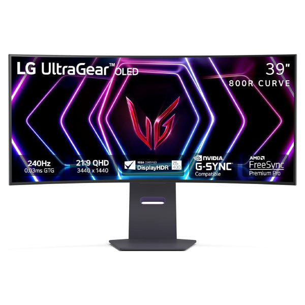 LG 39GS95QE 39-inch Ultragear OLED Curved Gaming Monitor (Black) – TechCure India