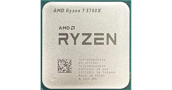 AMD Ryzen 7 5700X OEM Processor (8 Cores, 16 Threads, Max. Boost Clock Up To 4.6GHz, AM4 Socket and 36MB Cache) – TechCure India