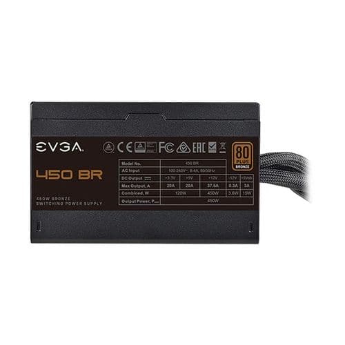 EVGA 450 BR 80+ Bronze Semi Modular Power Supply (450 W) - 4