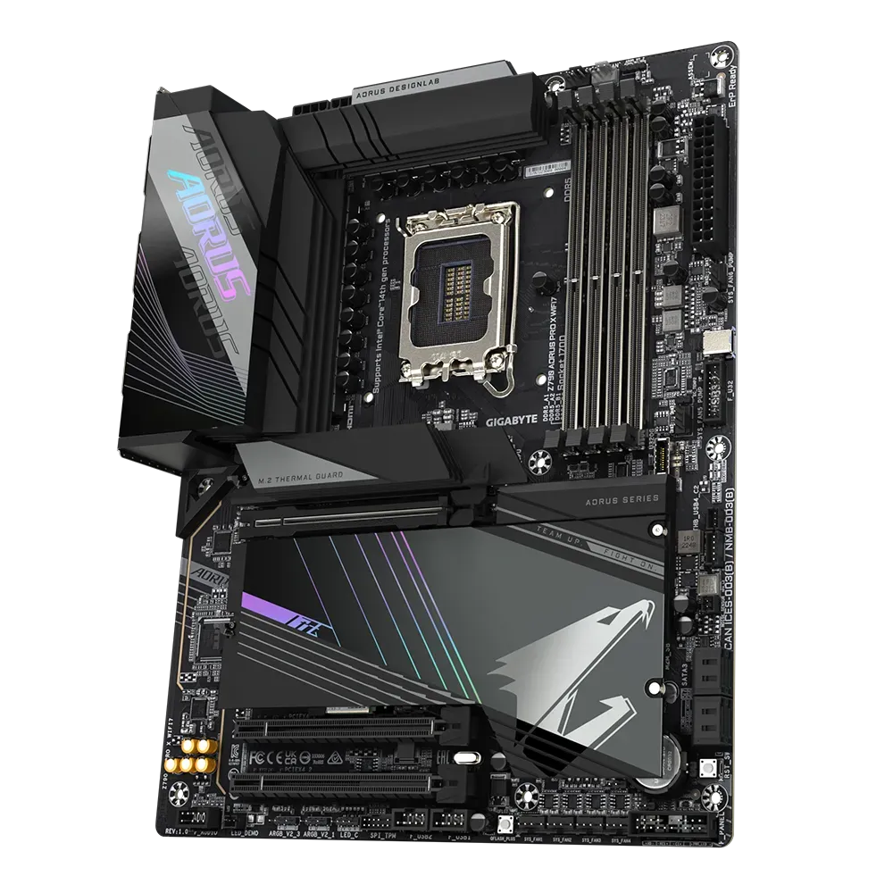 GIGABYTE Z790 Aorus Pro X WIFI7 DDR5 Intel Motherboard - 2