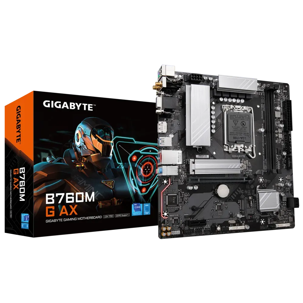 GIGABYTE B760M G AX WiFi DDR5 Intel Motherboard – TechCure India