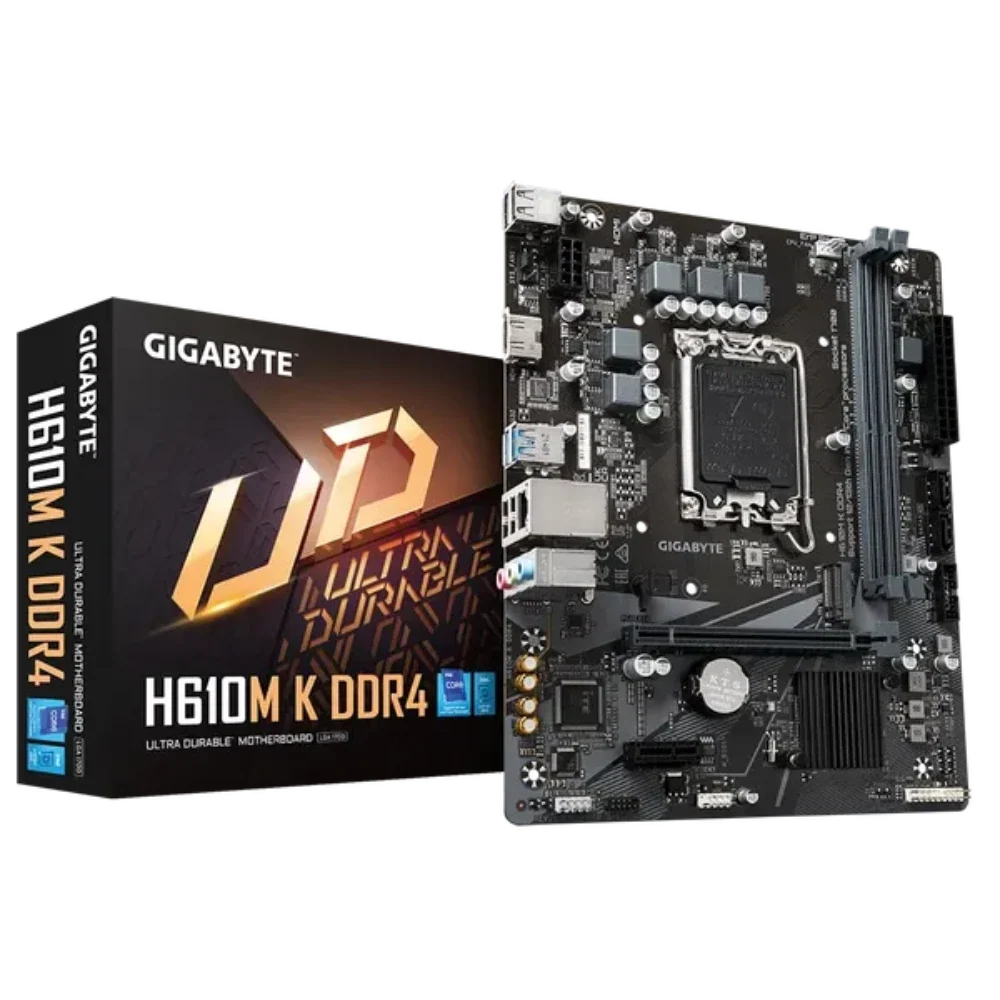 GIGABYTE H610M K DDR4 Intel Motherboard – TechCure India