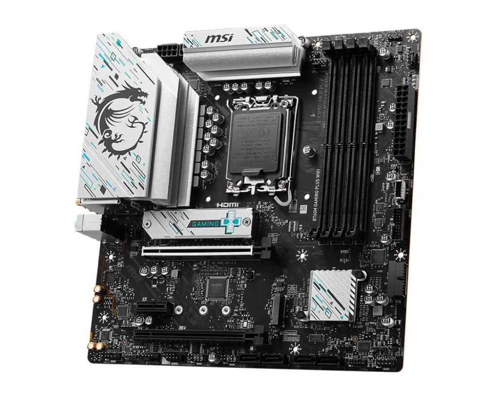 MSI B760M Gaming Plus WIFI DDR5 Motherboard Supports Intel 12th , 13th & 14th Gen Processors – TechCure India