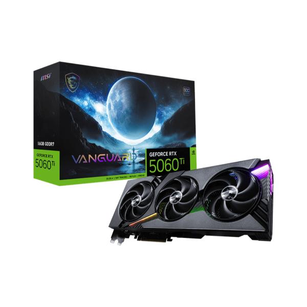 MSI RTX 5060 TI 16GB Vanguard SOC GDDR7 Graphic Card – TechCure India