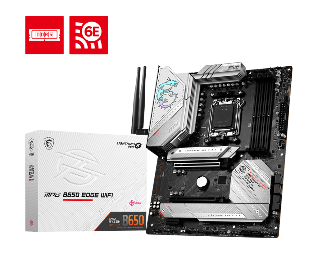 MSI MPG B650 EDGE WIFI MOTHERBOARD – TechCure India