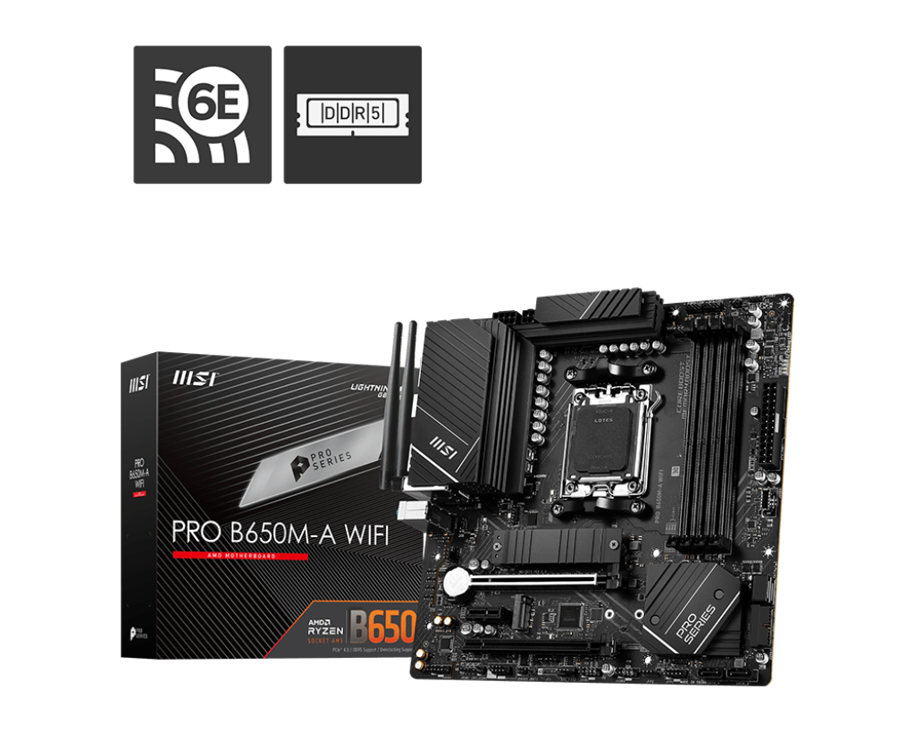 MSI B650M-A PRO WIFI AMD AM5 MOTHERBOARD – TechCure India