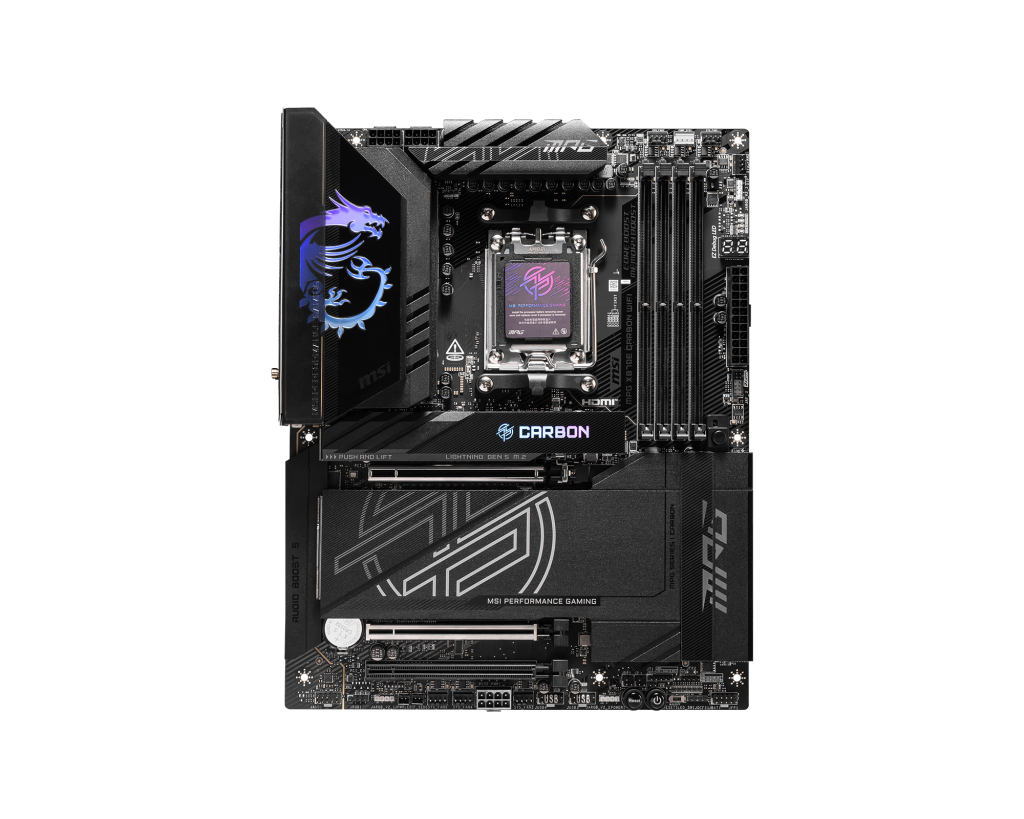 MSI MPG X870E CARBON WIFI MOTHERBOARD – TechCure India
