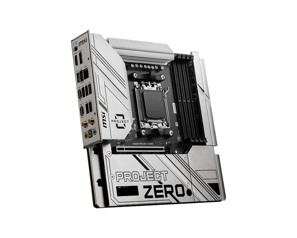 MSI B650M PROJECT ZERO MOTHERBOARD – TechCure India