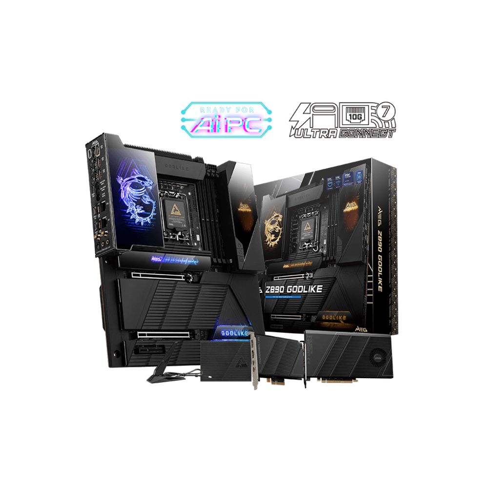 MSI Meg Z890 Godlike Wifi7 DDR5 Intel Motherboard – TechCure India