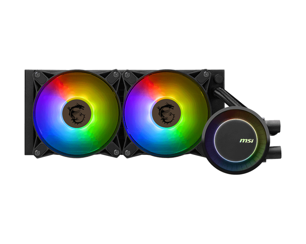 MSI MAG CORELIQUID E240 AIO CPU LIQUID COOLER BLACK – TechCure India