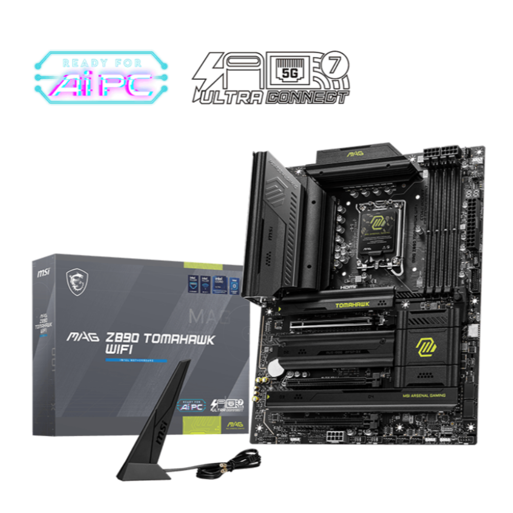 MSI MAG Z890 Tomahawk Wifi DDR5 Intel Motherboard – TechCure India