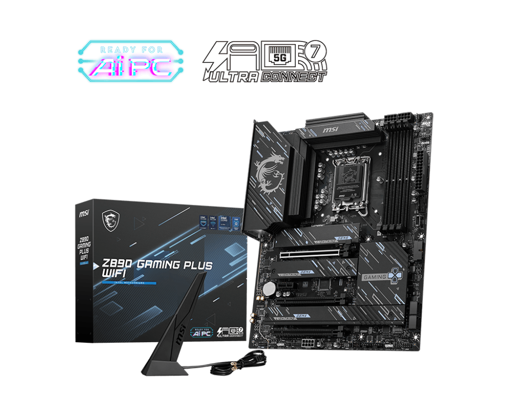 MSI Z890 GAMING PLUS WIFI MOTHERBOAD – TechCure India