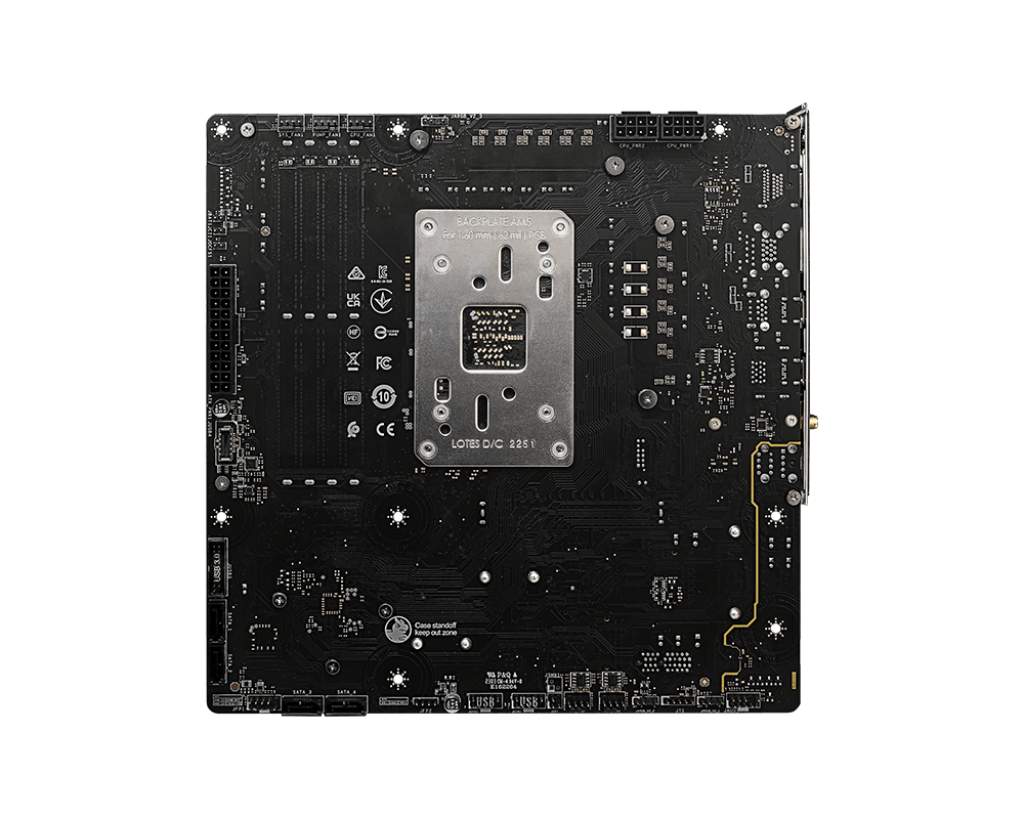 MSI B650M PROJECT ZERO MOTHERBOARD – TechCure India