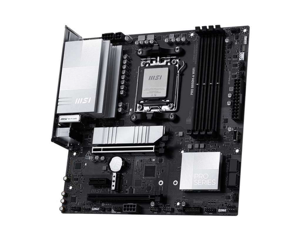MSI B850M-A PRO WIFI DDR5 M-ATX MOTHERBOARD – TechCure India
