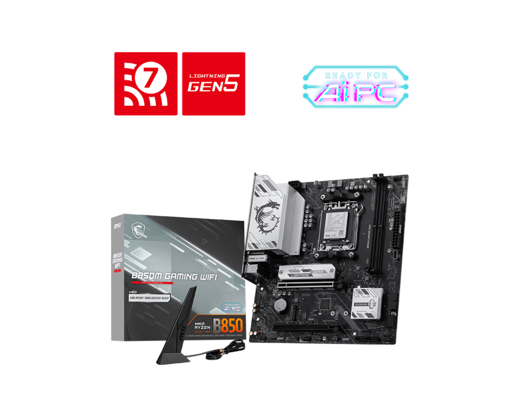 MSI B850M GAMING WIFI Motherboards – TechCure India