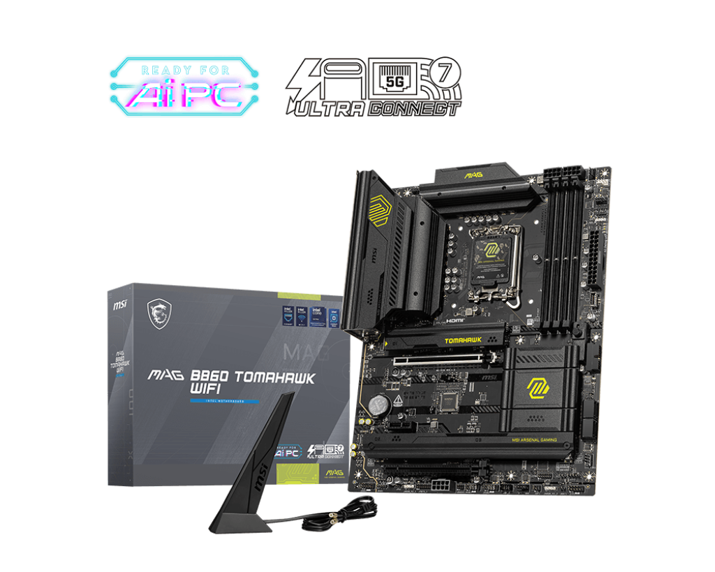 MSI MAG B860 TOMAHAWK WIFI MOTHERBOARD – TechCure India