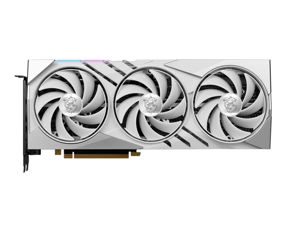 MSI GeForce RTX 4070 Ti Super Gaming X Slim White 16GB Nvidia Graphic Card - 2